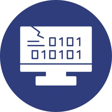 kod web simgesi basit illüstrasyon