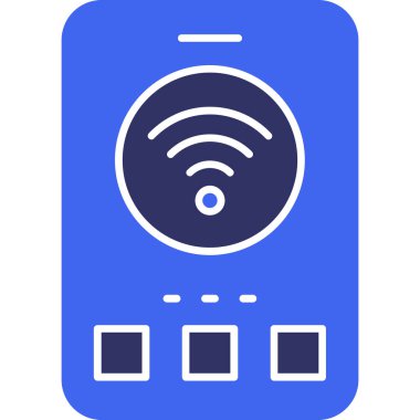 cep telefonu web vektör çizimi