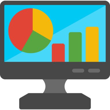 iş analizi vektör illüstrasyonu