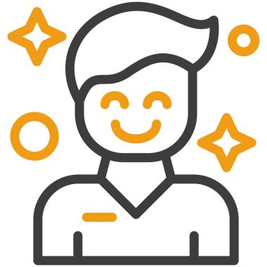 Mutlu müşteri simgesi