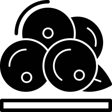 Şekerli tatlı ikonu