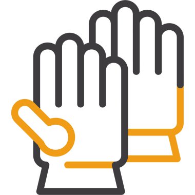 El hareketi parmak simgesi ana hat biçiminde