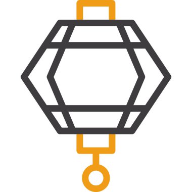 Modern oto tamir simgesinin vektör illüstrasyonu