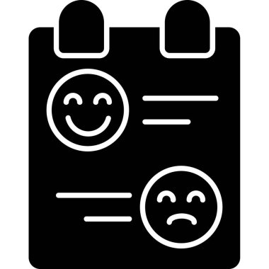 Takvim simgesi, vektör çizimi