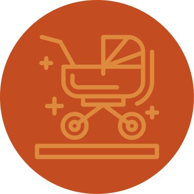 Alışveriş arabası ikon vektör illüstrasyonu