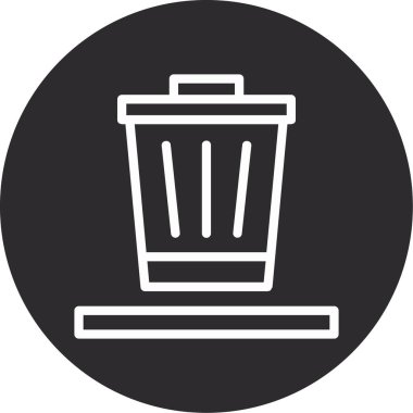 Çöpün vektör illüstrasyonu