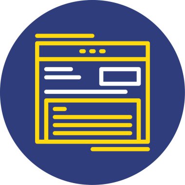 seo modern simgesinin vektör illüstrasyonu