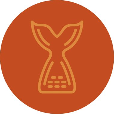 Bir simgenin vektör illüstrasyonu