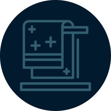 Vektör Defteri Simgesi illüstrasyonu