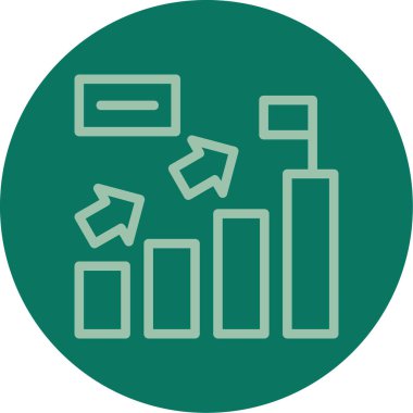 seo modern simgesinin vektör illüstrasyonu