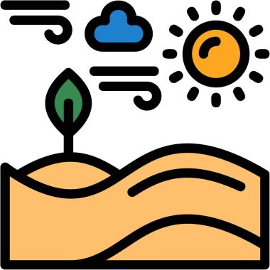 Kek. Web simgesi basit illüstrasyon