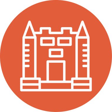 Yapı simgesinin vektör illüstrasyonu