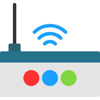 Yönlendirici simgesi, vektör illüstrasyonu