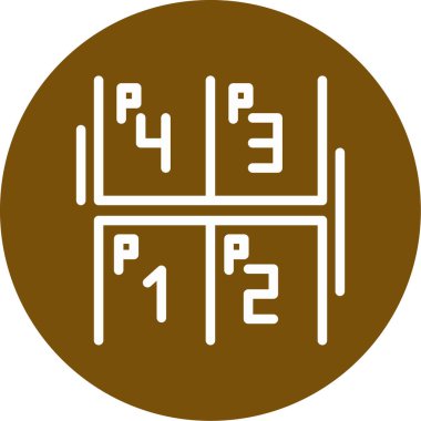 Modern b 'nin vektör illüstrasyonu eksik simgesi