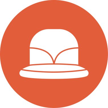 Çemberli bir şapka tasviri