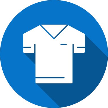 Tişörtlü bir adamın vektör çizimi