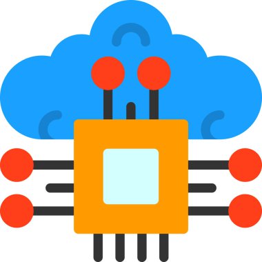 şebeke. Web simgesi basit illüstrasyon