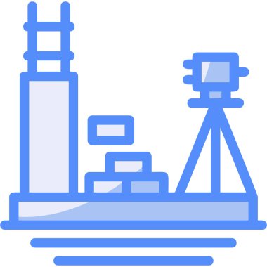 Sanayi petrol sanayii simgesi