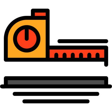 Bir fabrikanın vektör illüstrasyonu