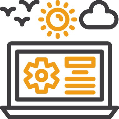 bulut veri teknolojisi simgesi