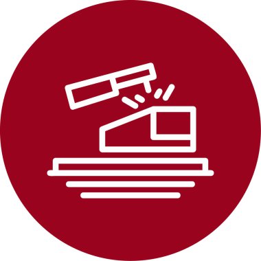 Modern b 'nin vektör illüstrasyonu eksik simgesi