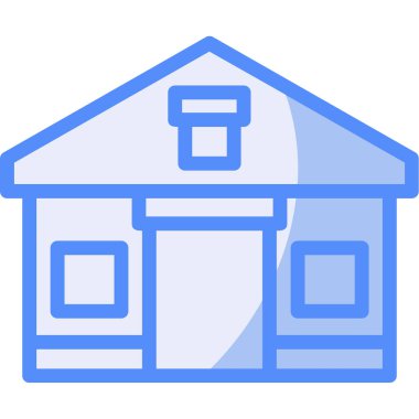 ev inşa vektör simgesi