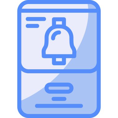 - Telefon. Web simgesi basit illüstrasyon