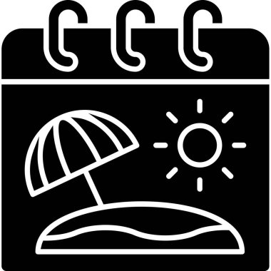 Güneş. Web simgesi basit illüstrasyon