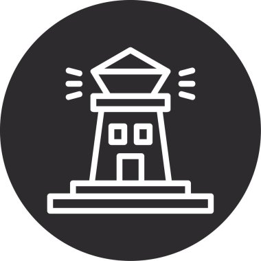 vektör fener simgesi çizimi