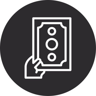 Trafik ışığı simgesi, basit tasarım