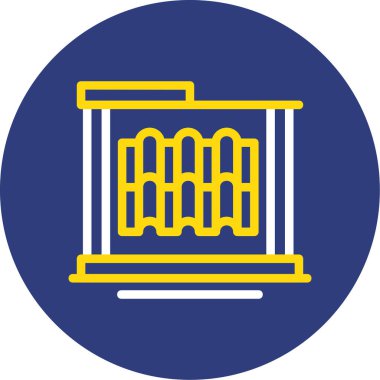 Modern b 'nin vektör illüstrasyonu eksik simgesi