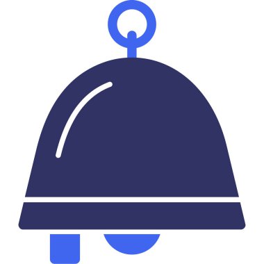 Zil. Web simgesi basit illüstrasyon