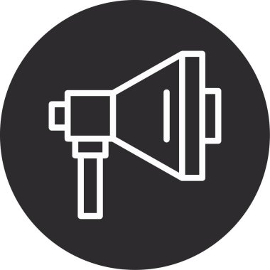 hoparlör vektör illüstrasyonu