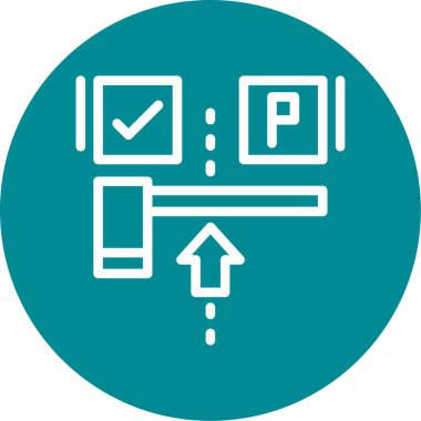 seo modern simgesinin vektör illüstrasyonu