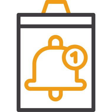 Teslimat. Web simgesi basit illüstrasyon