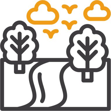 bulut hesaplama vektörü simgesi