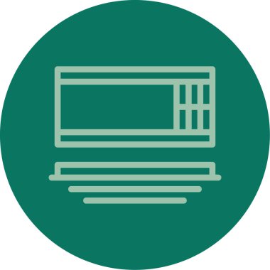 Modern b 'nin vektör illüstrasyonu eksik simgesi