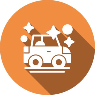 araba simgesi, vektör illüstrasyonu