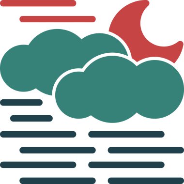 bulut simgesi, vektör illüstrasyonu, tasarım