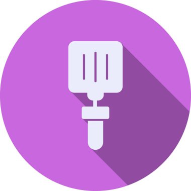 Mangal. Web simgesi basit illüstrasyon