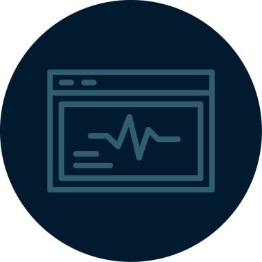 vektör izleyici simgesi illüstrasyonu