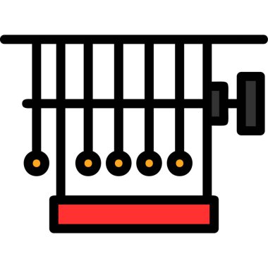 davul enstrümanı simgesi ana hat biçiminde