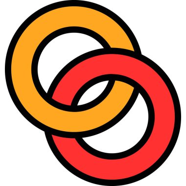 Sonsuzluk işareti simgesi. Düz tasarım. vektör illüstrasyonu.