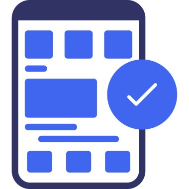 telefon simgesi, vektör illüstrasyonu
