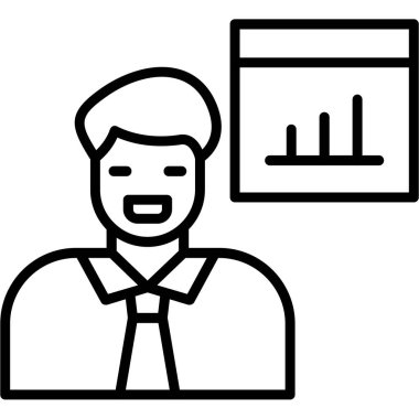 business man vektör illüstrasyon tasarımı