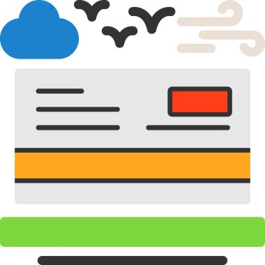 bulut veri sunucusu simgesi