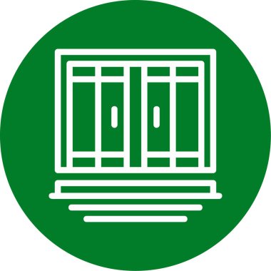 Modern b 'nin vektör illüstrasyonu eksik simgesi