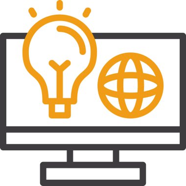 internet web vektör simgesi