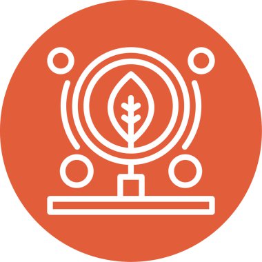 beautiful flower vector glyph icon