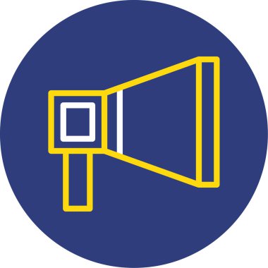 vektör sözcüsü Simgesi illüstrasyonu